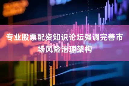 专业股票配资知识论坛强调完善市场风险治理架构