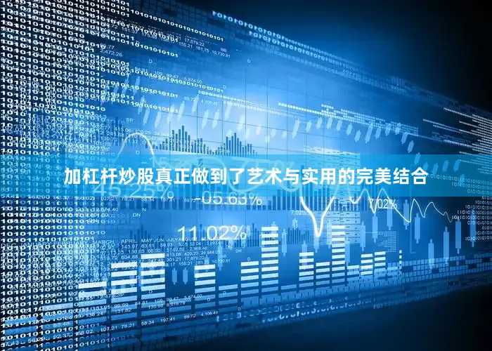 加杠杆炒股真正做到了艺术与实用的完美结合